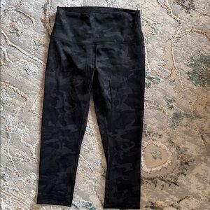 Lululemon wunder train HR camo legging 21”